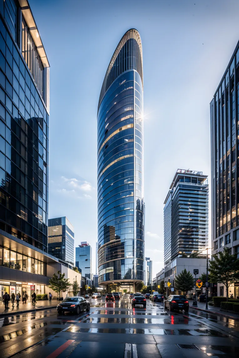 Architectural Design,Building,Composition Control,LoRA,SD 1.5