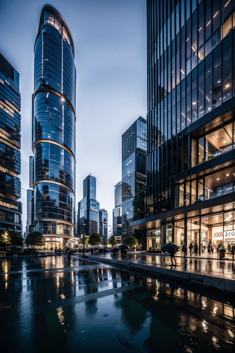 Architectural Design,Building,Composition Control,LoRA,SD 1.5