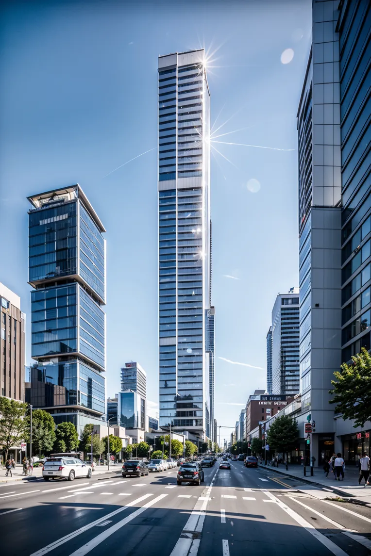 Architectural Design,Building,Composition Control,LoRA,SD 1.5