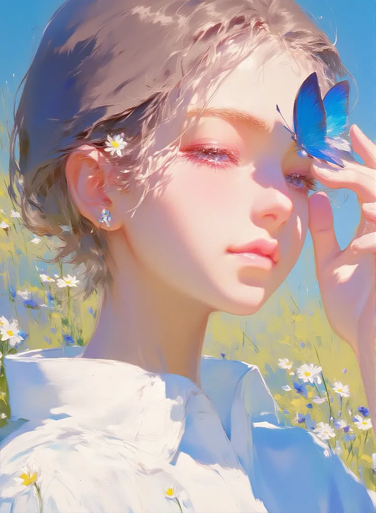 Illustration,Girl,Style Boost,LoRA,FLUX.1