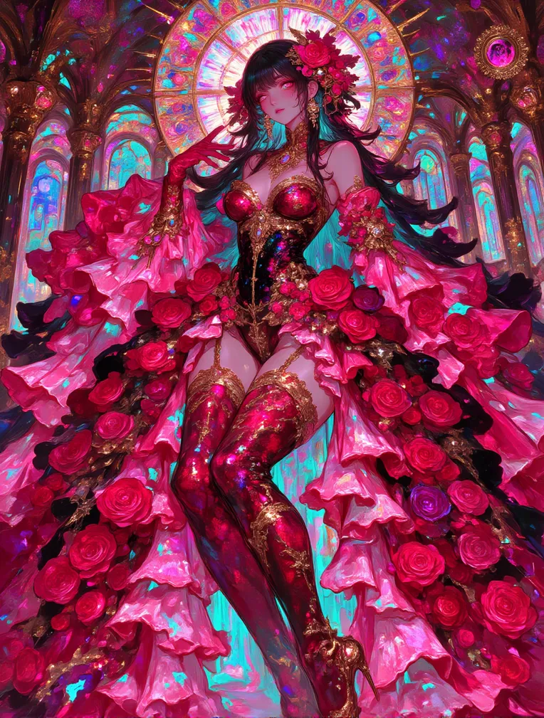 Anime Style,Girl,Object Enhance,LoRA,FLUX.1