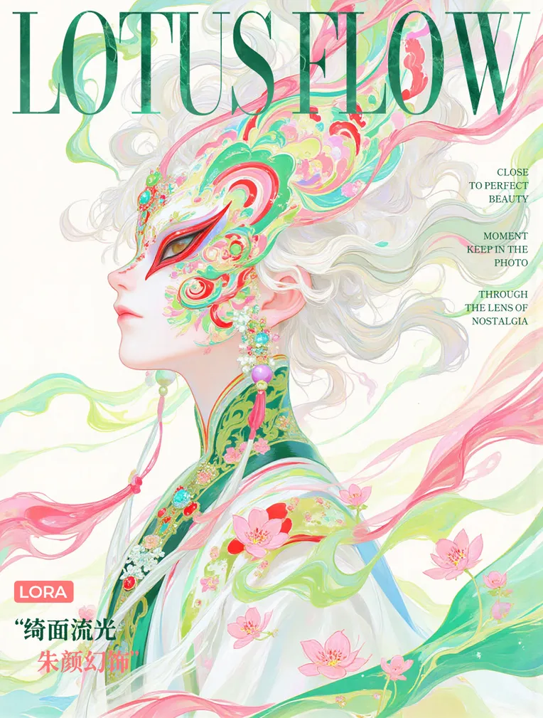 Digital Painting Media,Girl,Style Boost,LoRA,FLUX.1