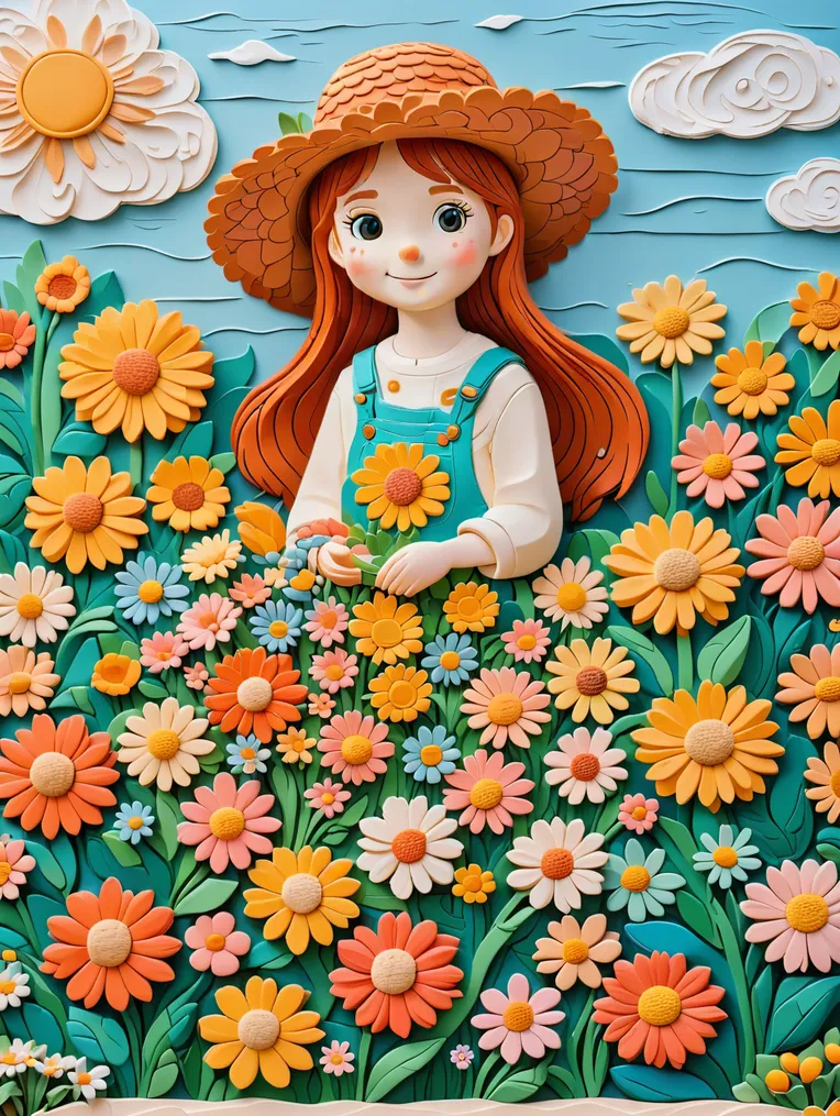 Traditional Painting Media,Building,Composition Control,LoRA,SDXL