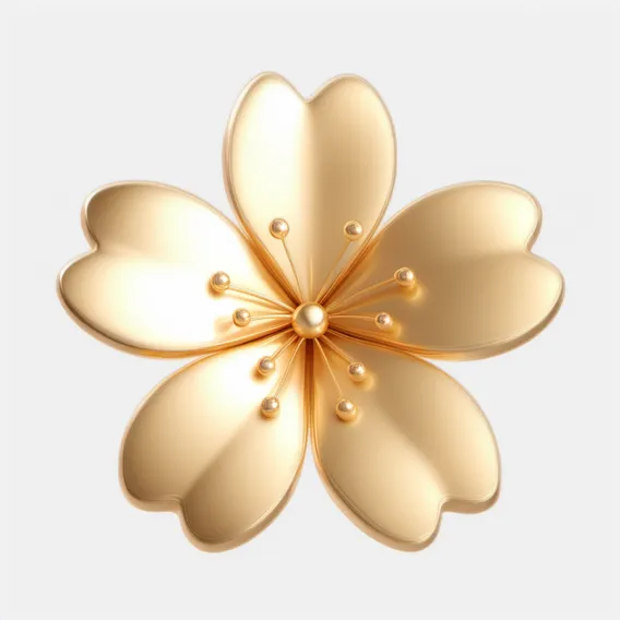 金色金融类3D图标_金属材质_XL-LoRA-是西桃子啊-LiblibAI