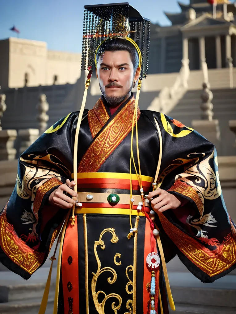 Han Dragon Robe Qin and Han Dynasty Dragon Robe-LoRA-MagicMao-Shakker