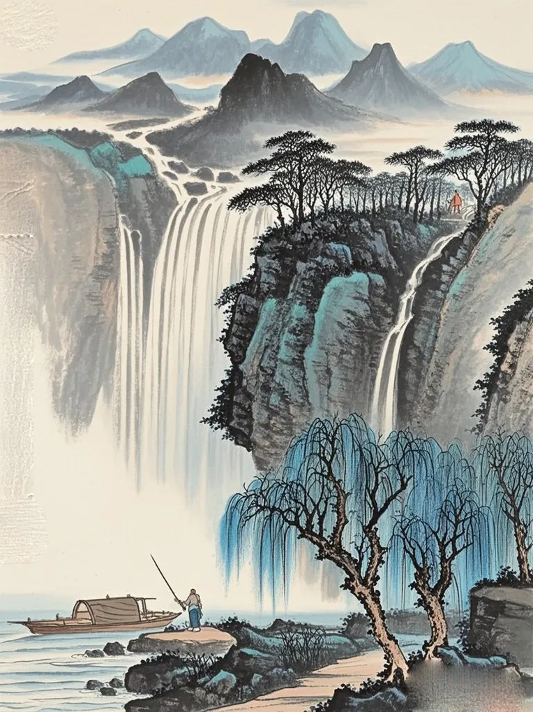 Illustration,Chinese Style,Style Boost,LoRA,