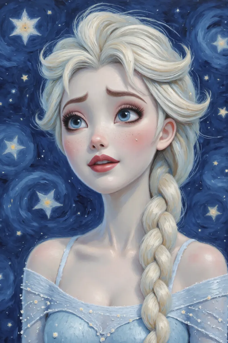 Traditional Painting Media,Girl,Style Boost,LoRA,FLUX.1