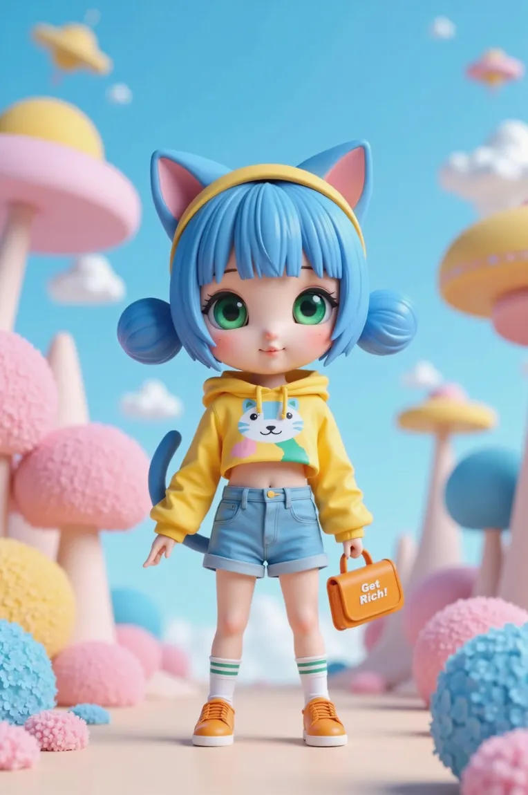 IP Character,Style Boost,Toy,LoRA,FLUX.1