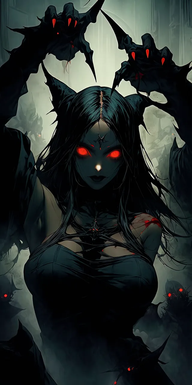 AI image,-Dream mirror: Dark giant_v1