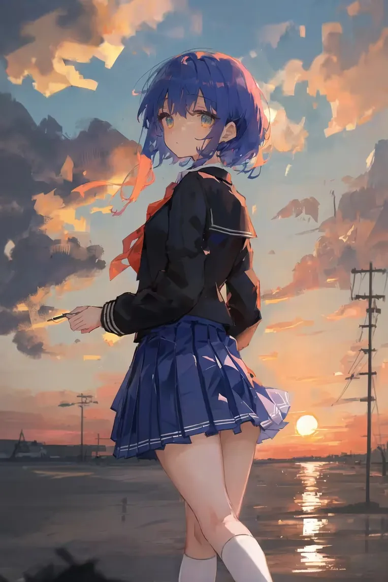 Anime Character,Girl,Checkpoint,SD 1.5