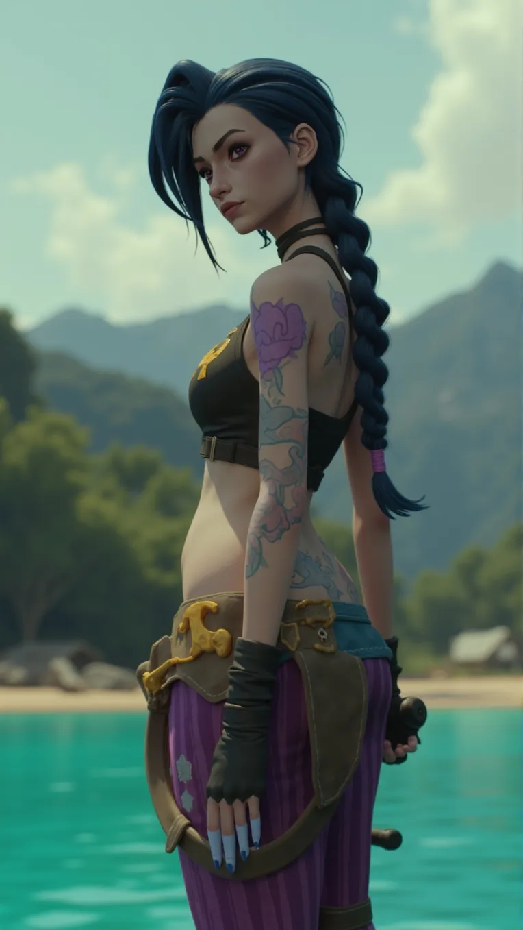 CGI style,Anime Character,Girl,LoRA,FLUX.1