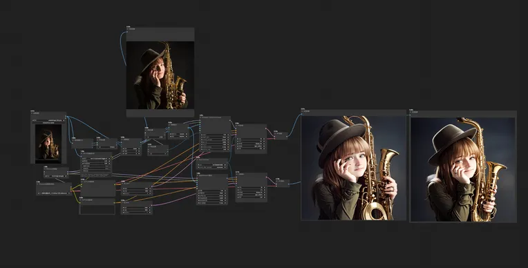 Realistic,Girl,Workflow,