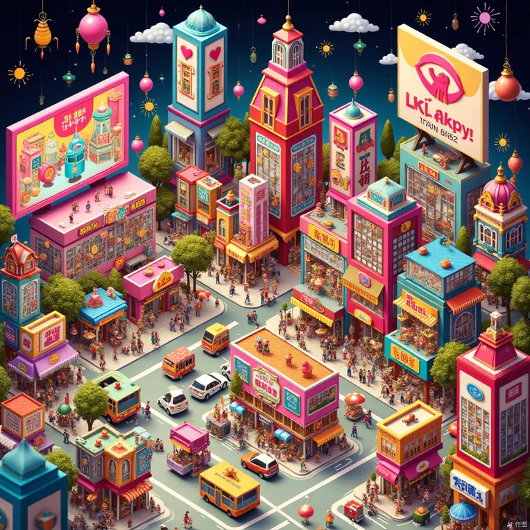 Anime Style,Building,Style Boost,LoRA,FLUX.1