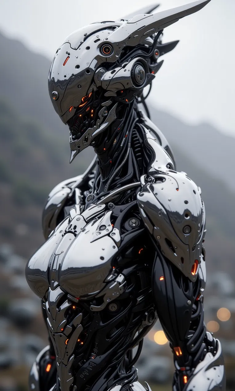 Mecha 0 abel, Mecha v2 f.1 - a more realistic and finely textured mecha.-LoRA ...