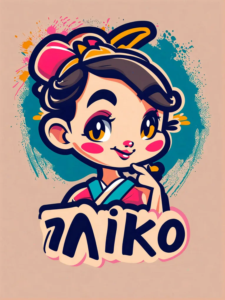 Hand-Drawn,Logo design,Boy,Checkpoint,SDXL