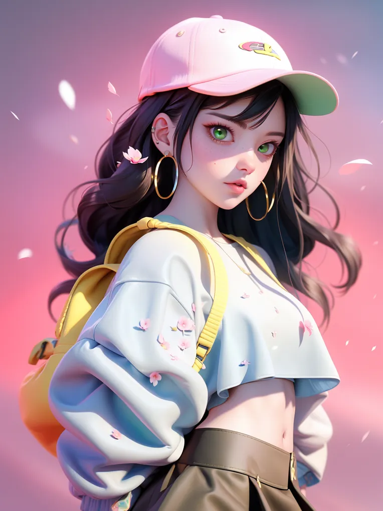 Cartoon style,Digital Painting Media,Girl,LoRA,SD 1.5