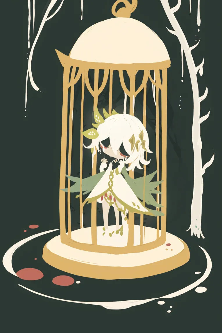 Flat,Flat Illustration,Girl,Checkpoint,SD 1.5