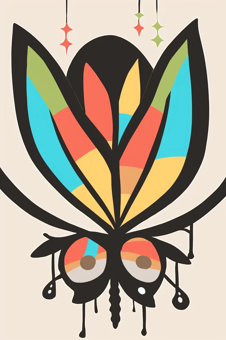 Flat,Flat Illustration,Girl,Checkpoint,SD 1.5