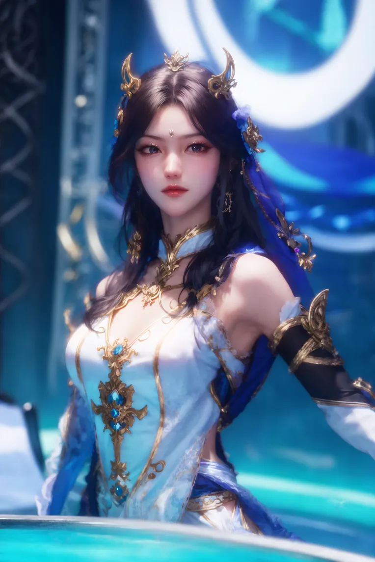 CGI style,Anime Character,Girl,LoRA,SD 1.5