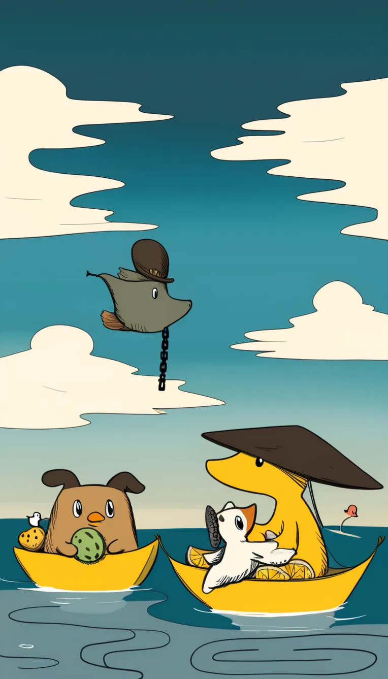 Hand-Drawn,Kids' Illustration,Style Boost,LoRA,SDXL