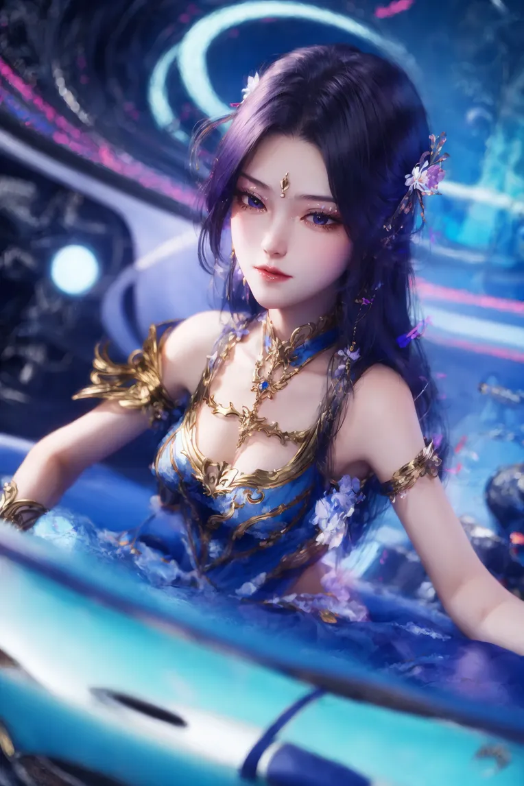 CGI style,Anime Character,Girl,LoRA,SD 1.5