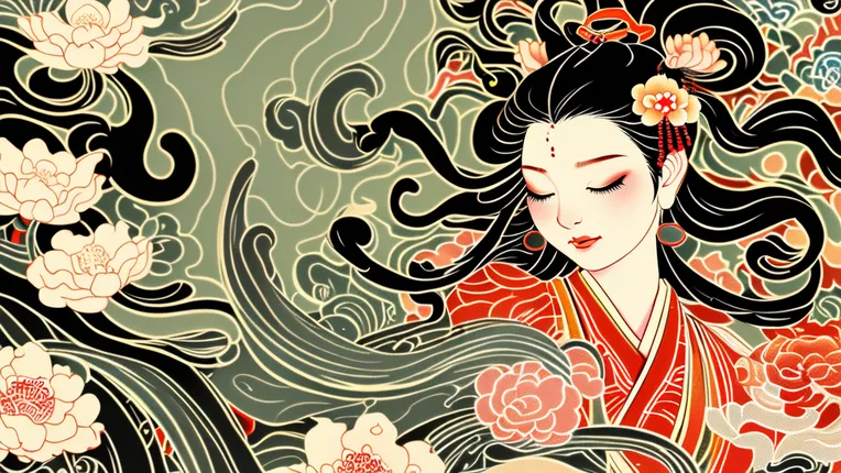 Illustration,Chinese Style,Girl,LoRA,SD 1.5