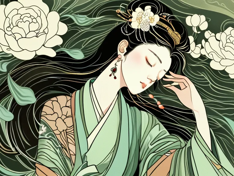 Illustration,Chinese Style,Girl,LoRA,SD 1.5