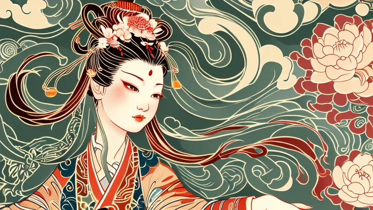Illustration,Chinese Style,Girl,LoRA,SD 1.5