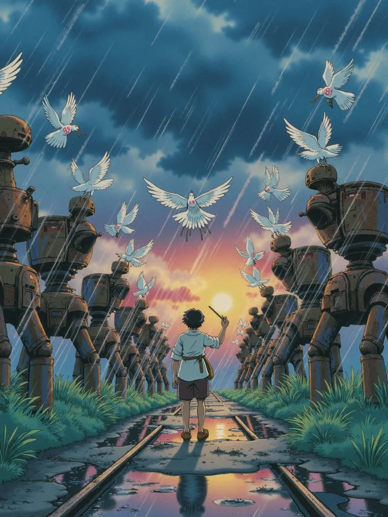 Anime Style,Building,Style Boost,LoRA,FLUX.1