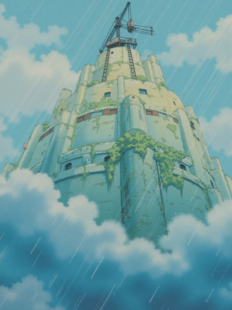 Anime Style,Building,Style Boost,LoRA,FLUX.1