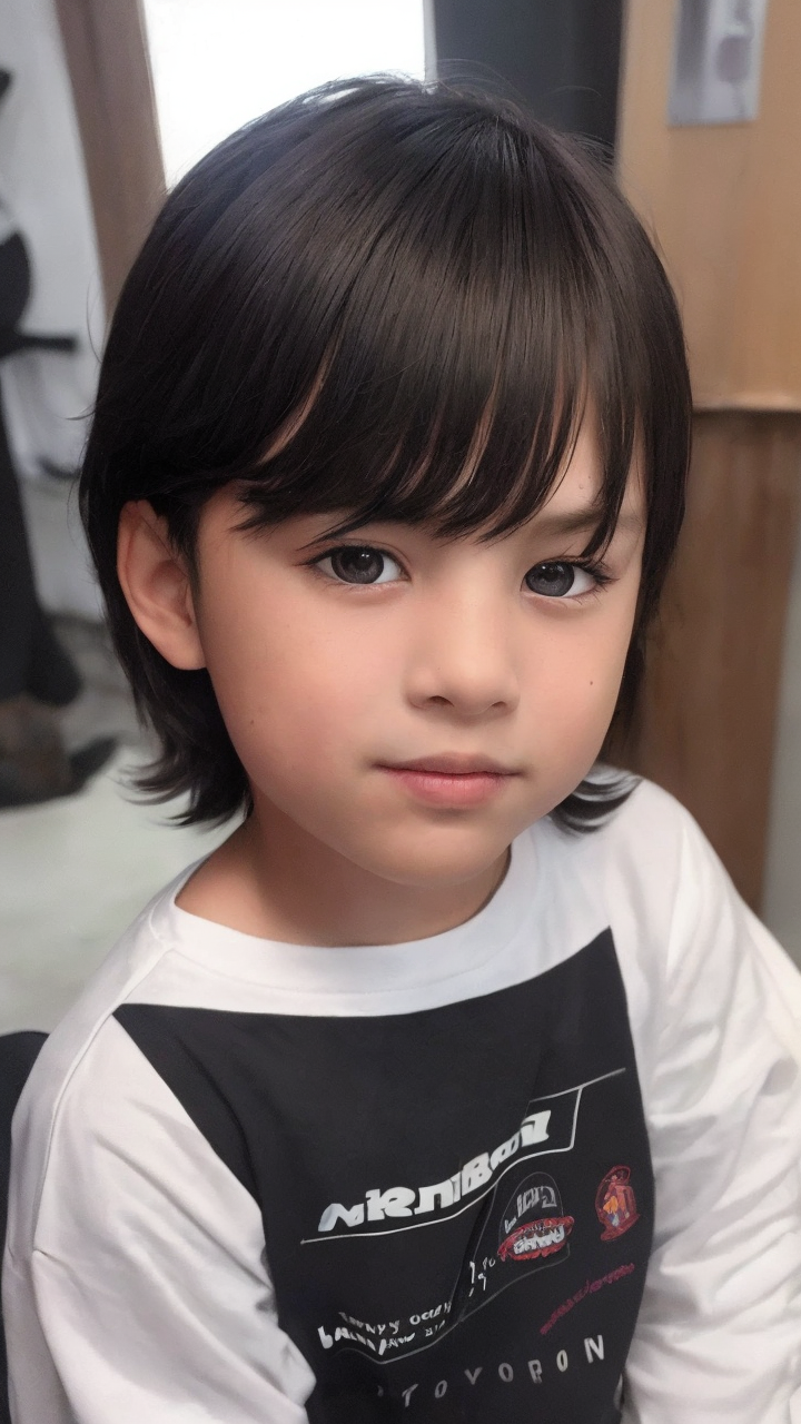 The photo of the little boy 1.0