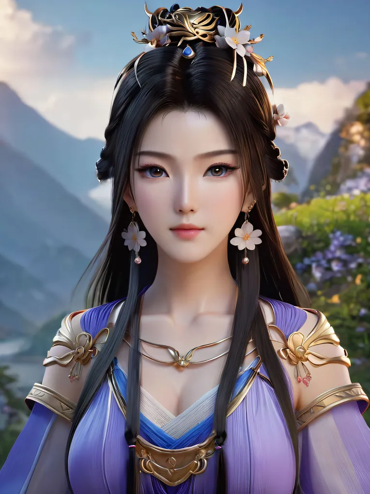 CGI style,Anime Character,Girl,LoRA,SDXL