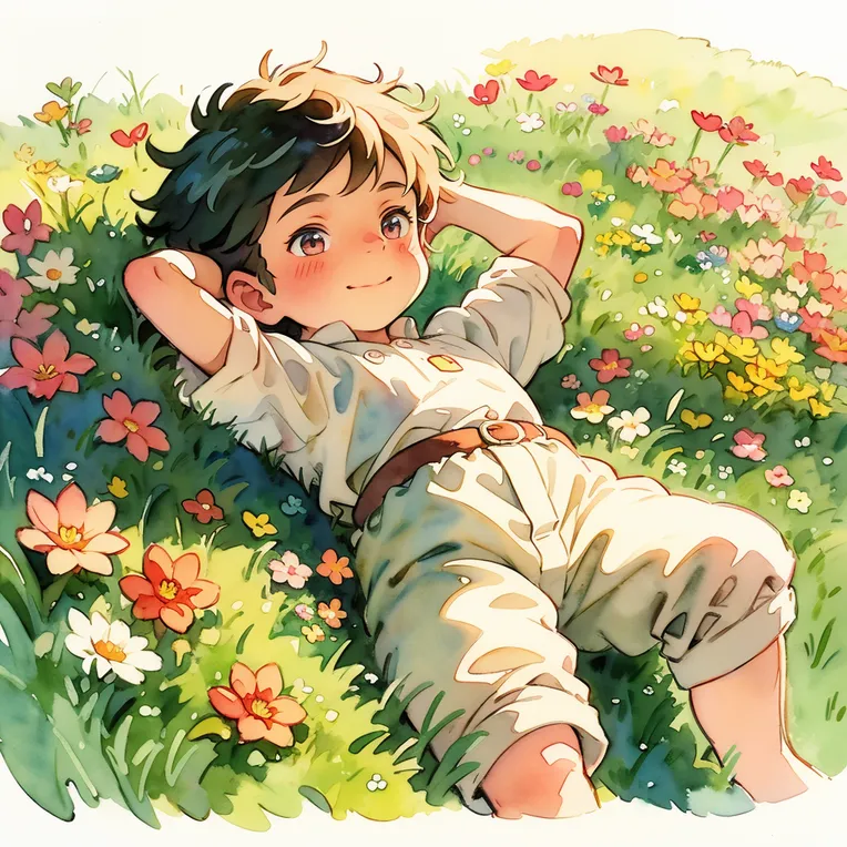 Hand-Drawn,Kids' Illustration,Girl,LoRA,SD 1.5