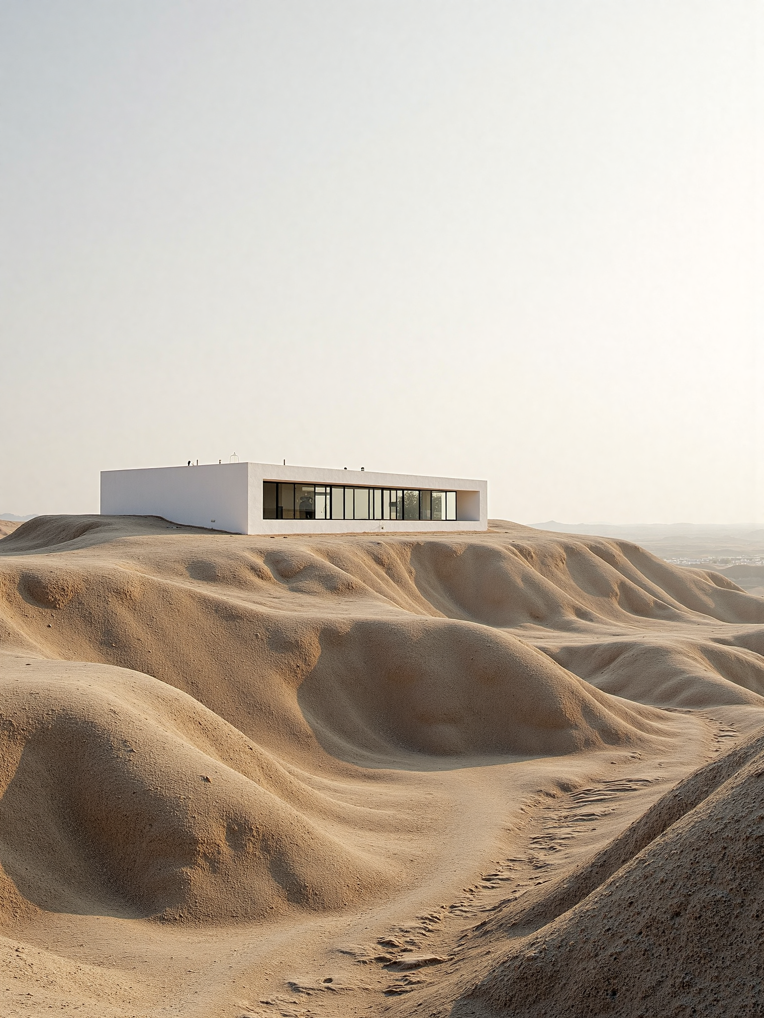Modern architecture of the Loess Plateau landform 黄土高原地貌现代建筑
