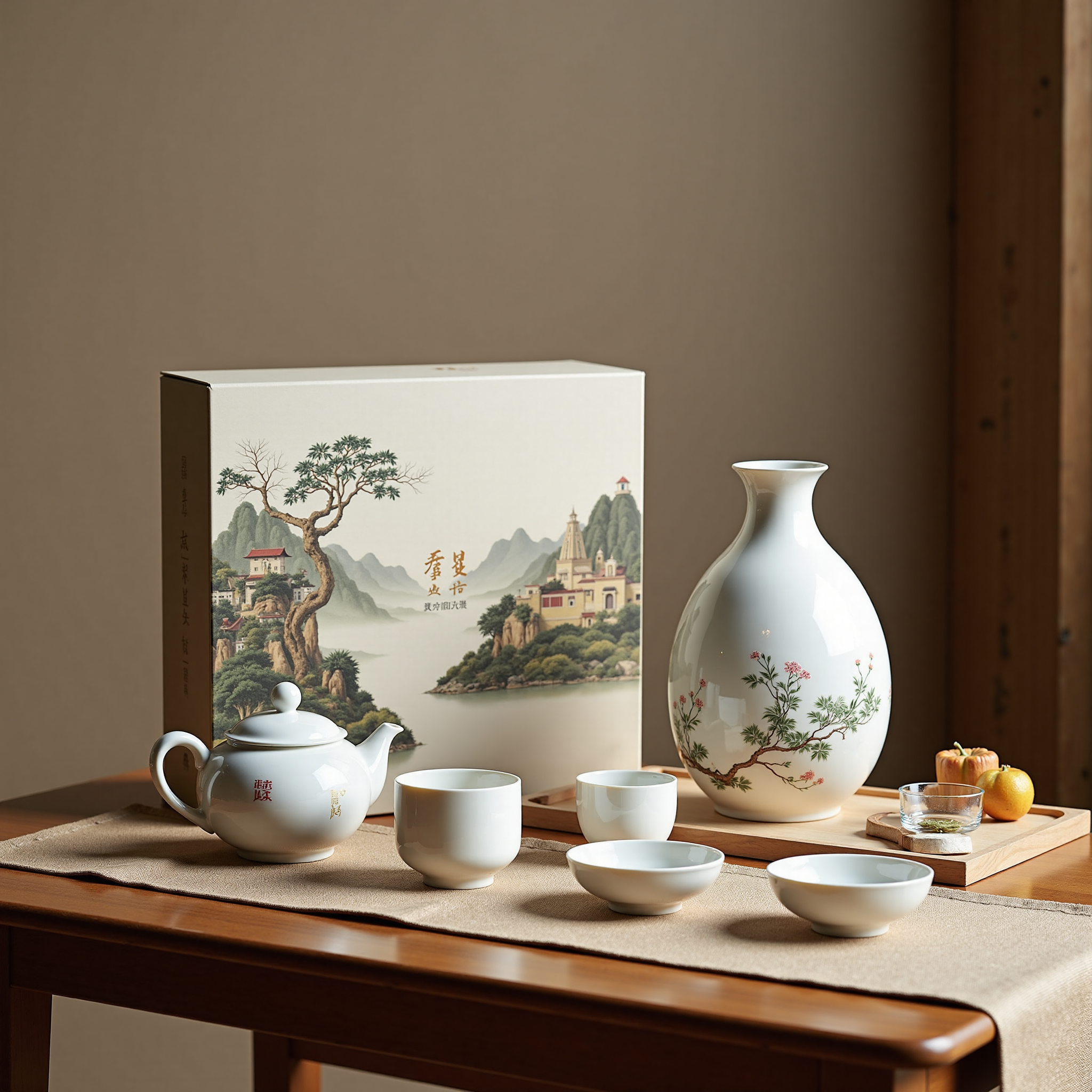 Elegant Chinese-style tea set 国风雅致茶具