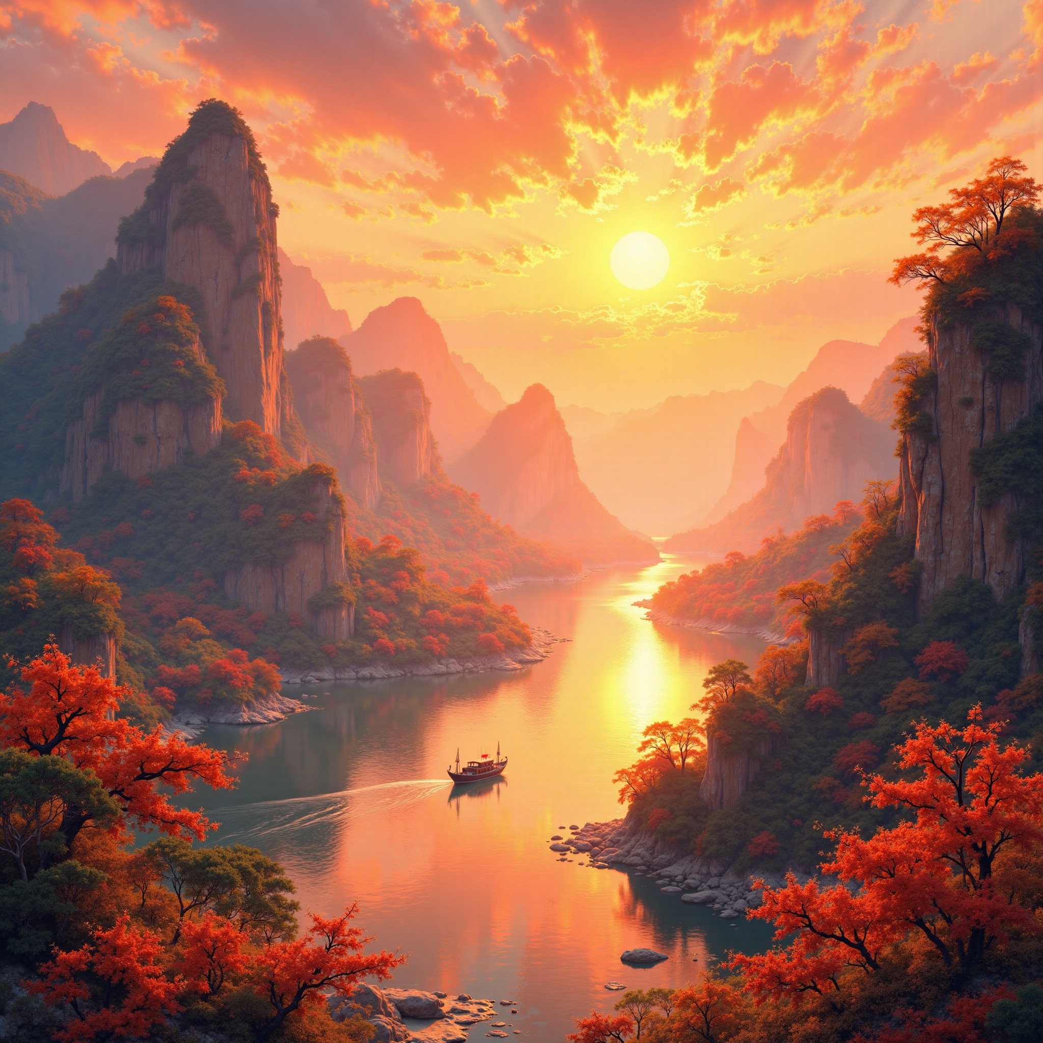 The charming landscapes of the Three Gorges 三峡魅力景观