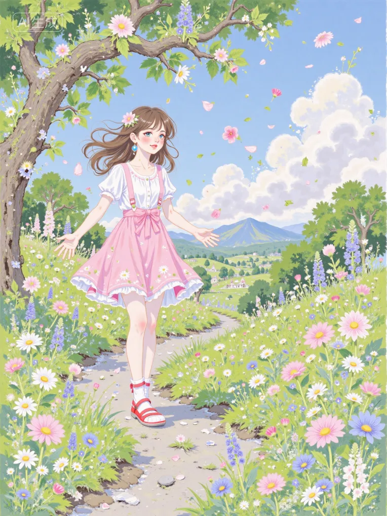 Girl,Space & Scene,Style Boost,LoRA,FLUX.1