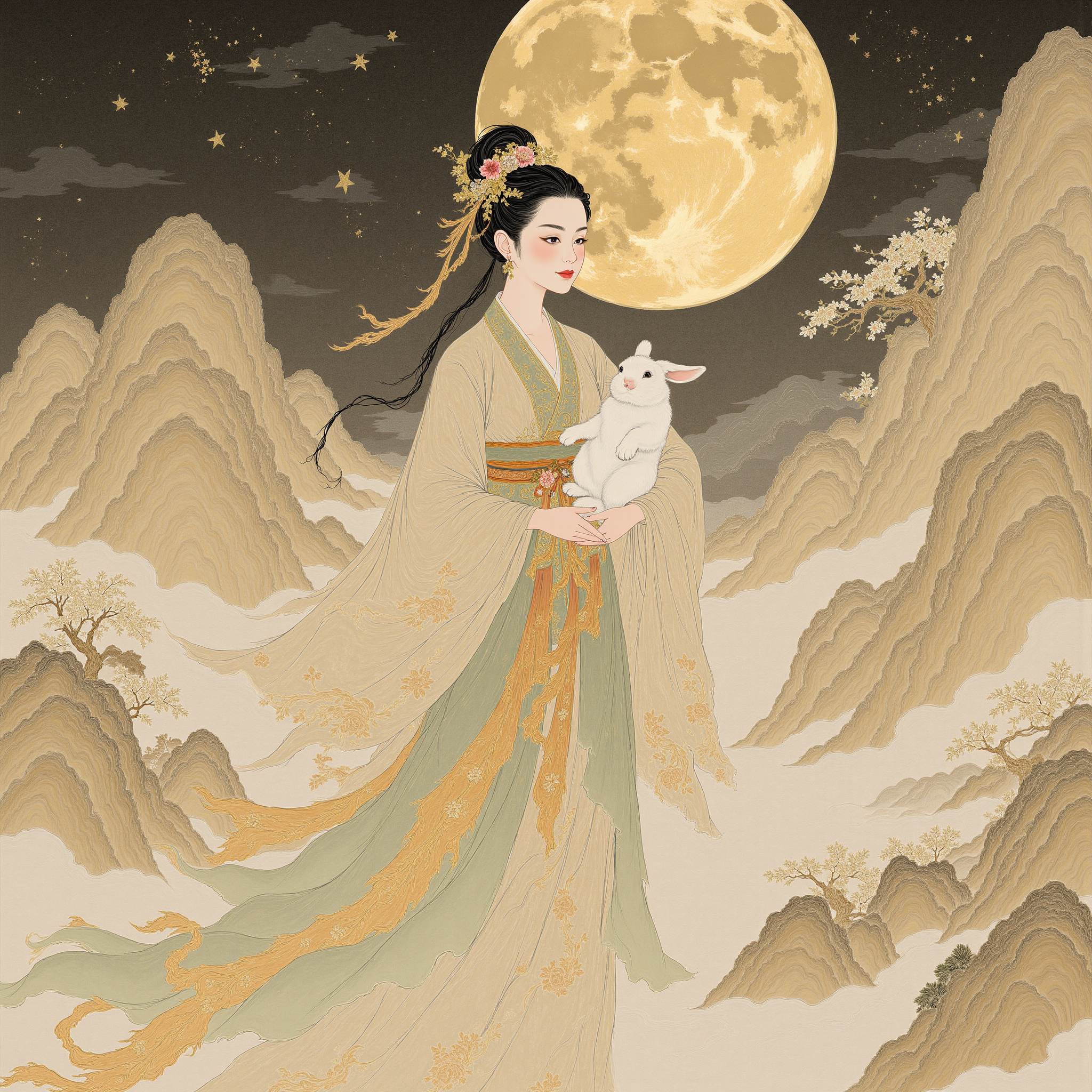 Ancient style illustration 古风插画F.1