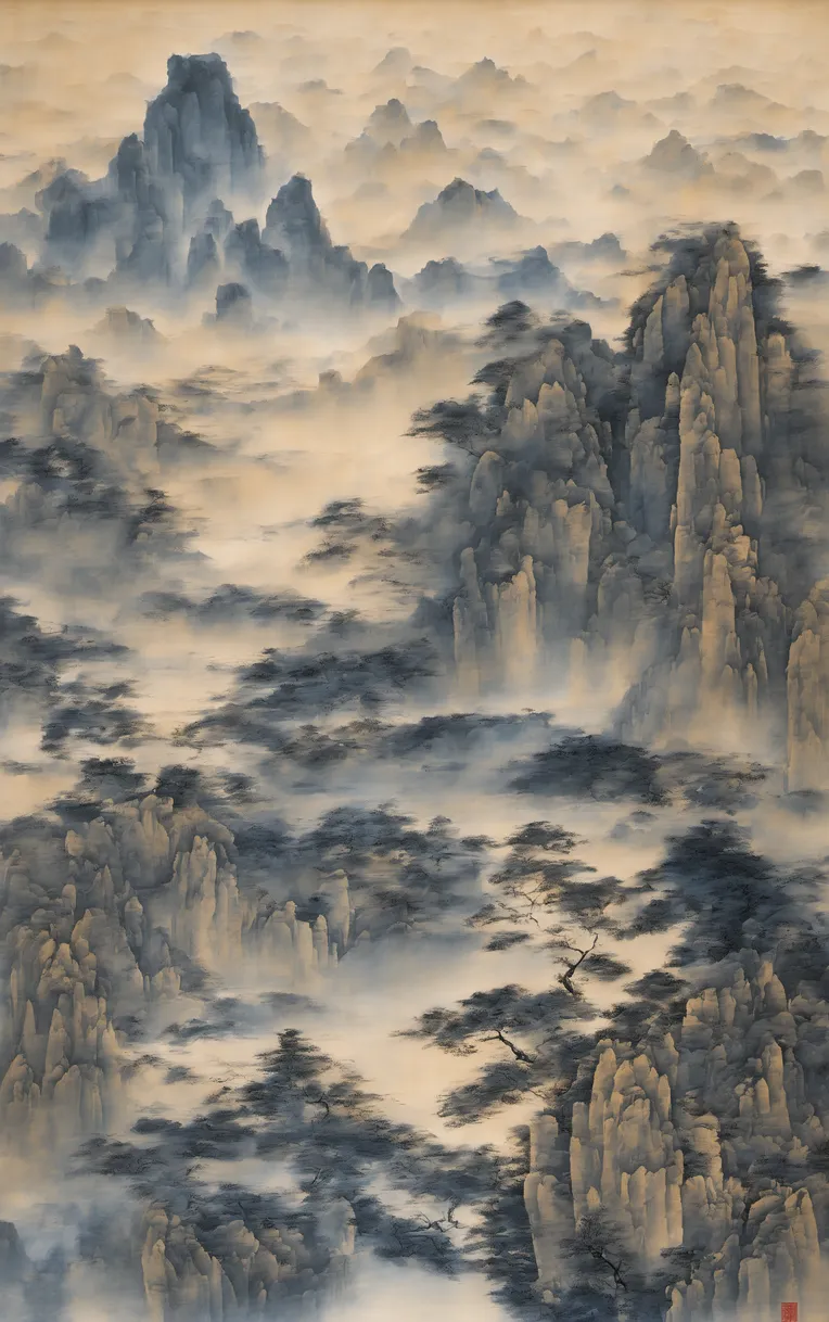 Chinese Style,Traditional Painting Media,Style Boost,Checkpoint,SDXL