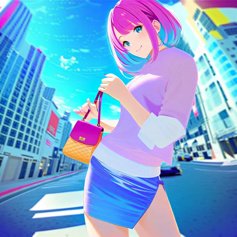 Anime,Anime Style,Girl,LoRA,SD v2.1