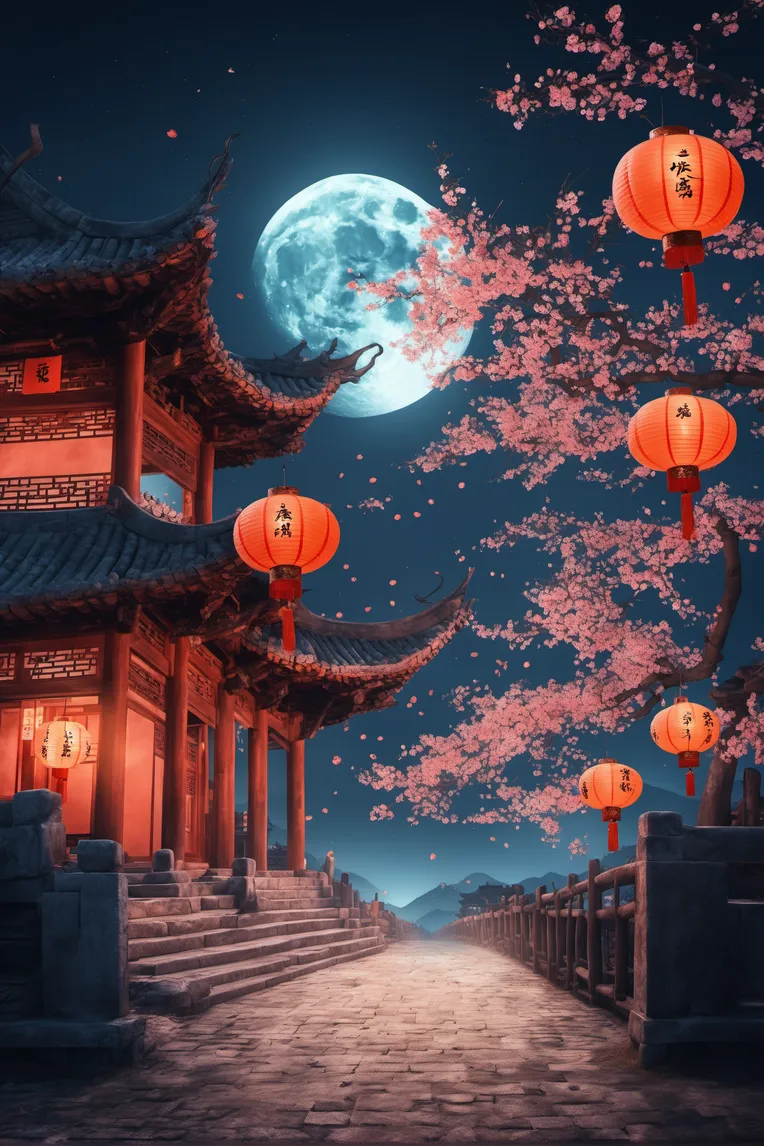 Realistic,Chinese Style,Architectural Design,LoRA,SDXL