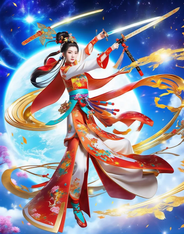 CGI style,Anime Character,Chinese Style,Checkpoint,SDXL