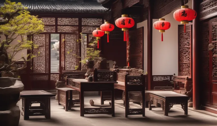 Realistic,Chinese Style,Interior Design,LoRA,SDXL
