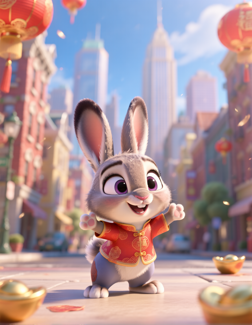 3D cartoon style/Rabbit IP design 3D卡通风格/兔子IP设计
