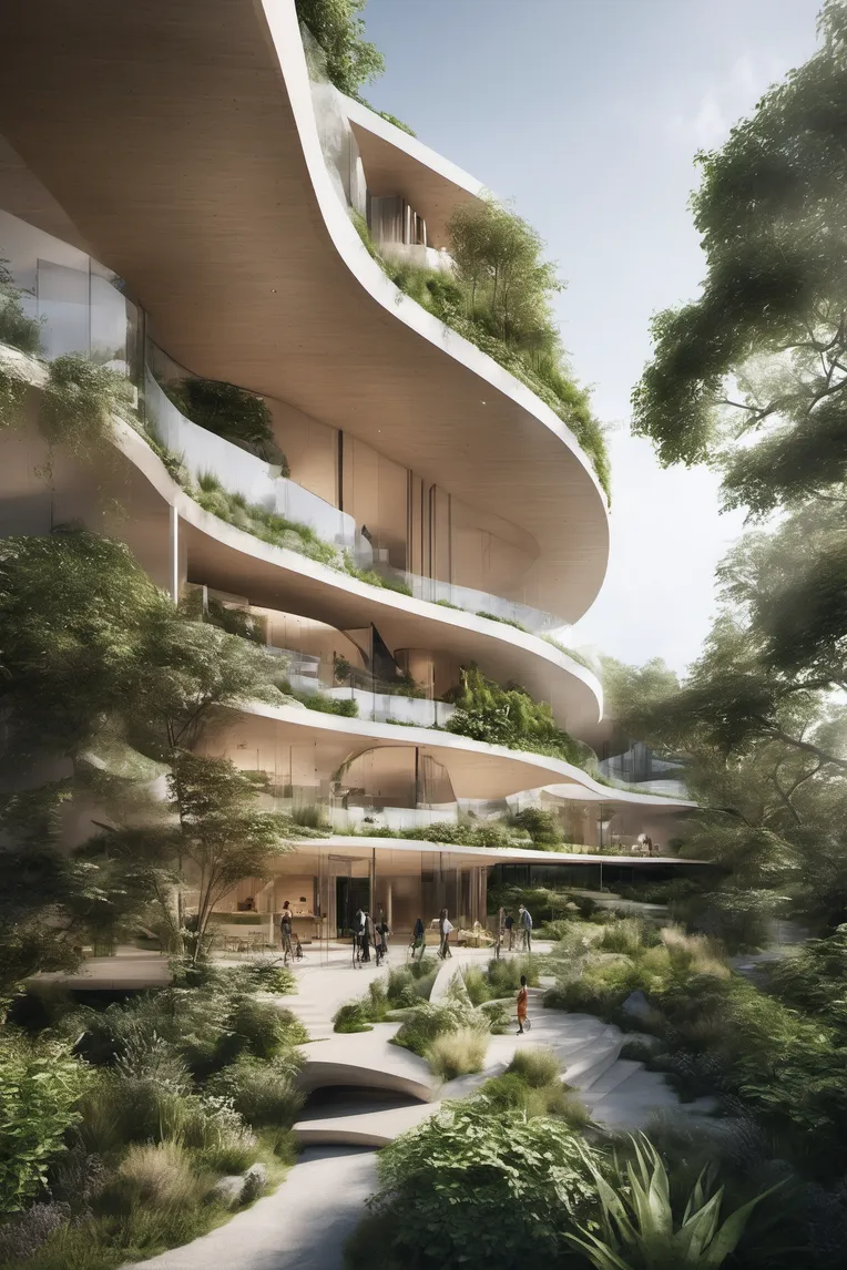 Arch & Interiors,CGI style,Building,LoRA,SDXL