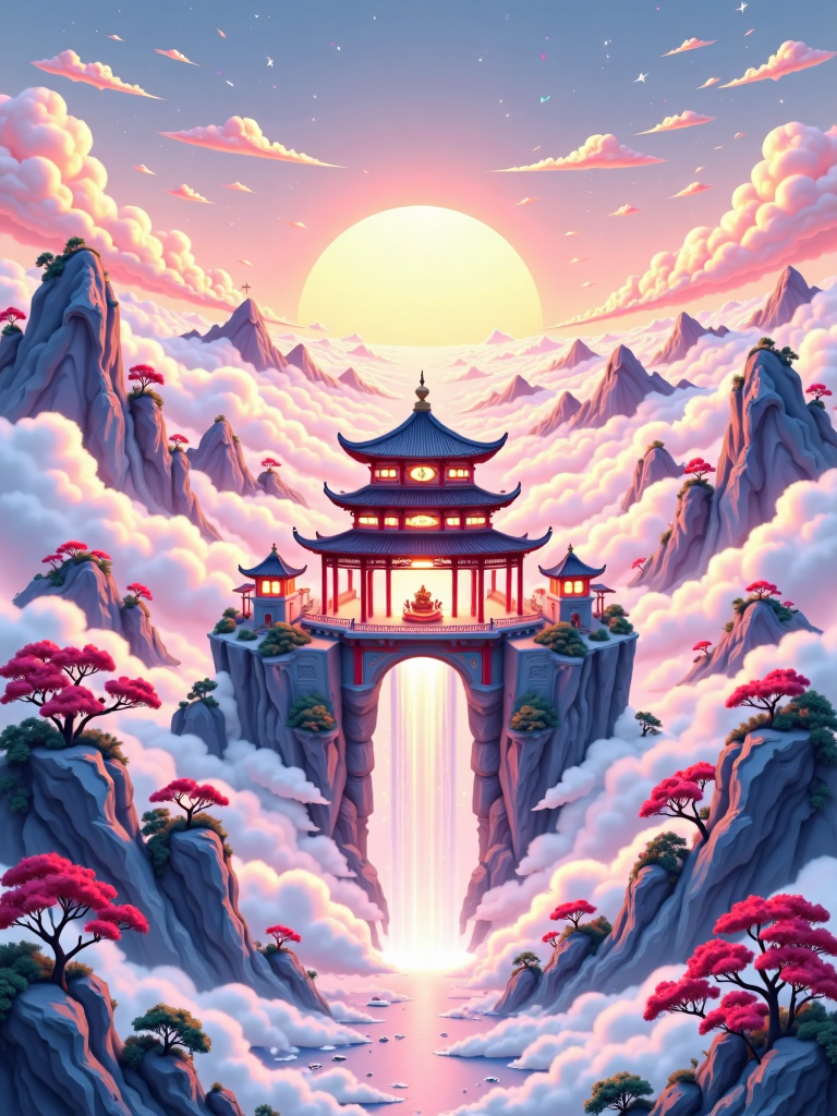 Light-sense healing Chinese style 光感治愈性国风