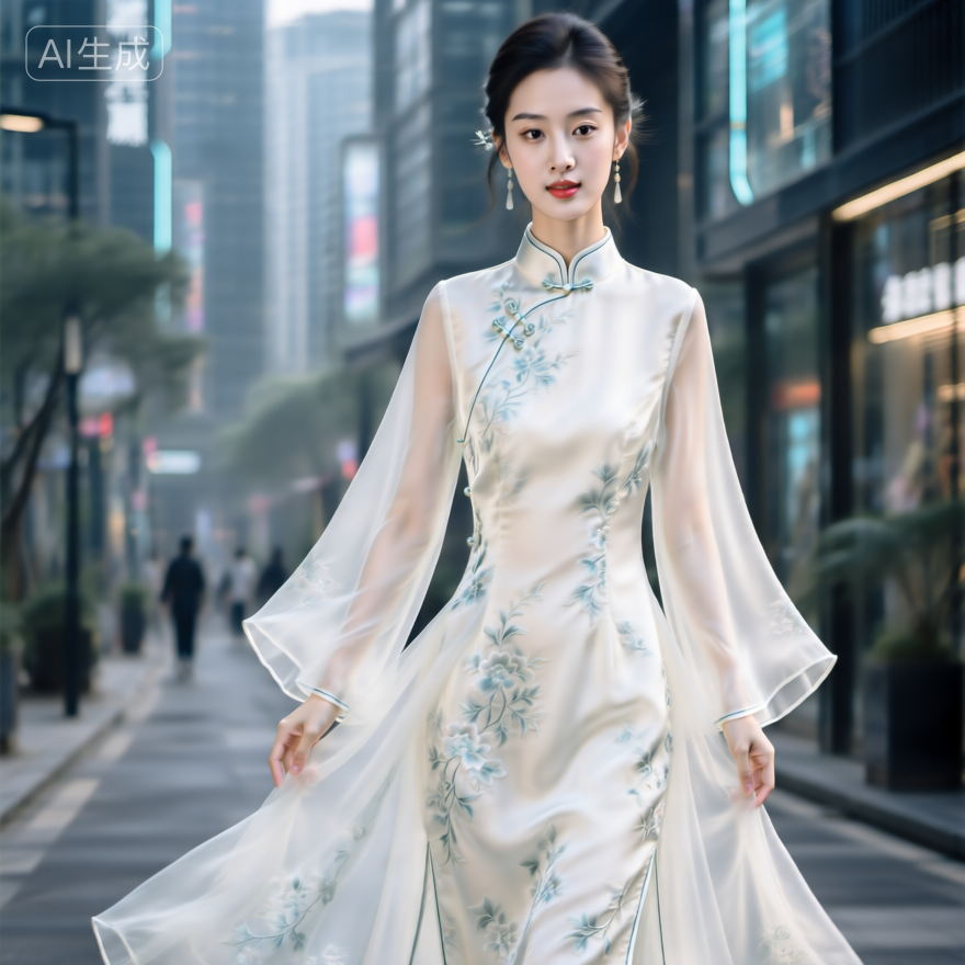 Women's Clothing Design Beautiful Photograph 女装设计美拍图