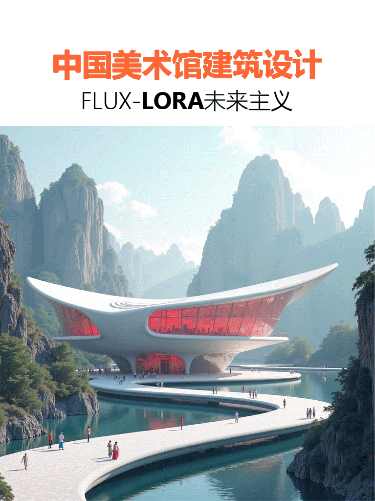 Architectural design of the National Art Museum of China / Futurism 中国美术馆建筑设计/未来主义