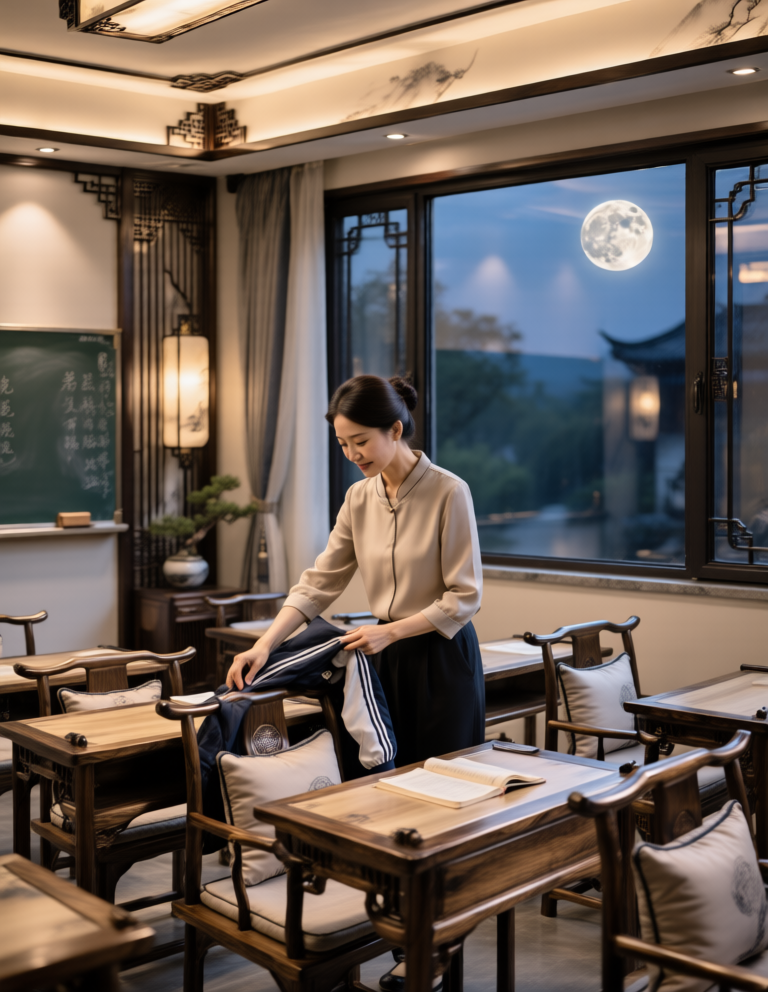 Teacher's Day indoor scene screen 教师节室内场景画面