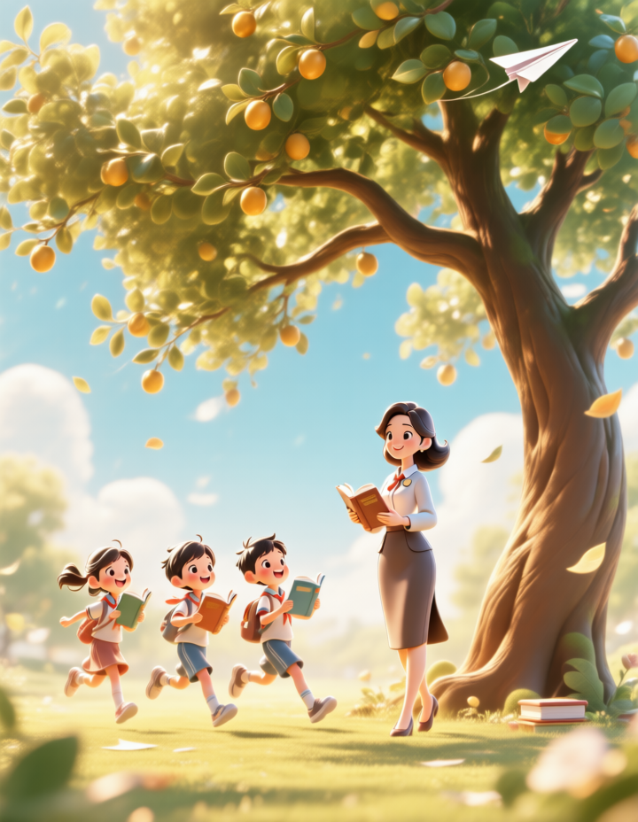 Qwen-Teachers' Day Poster Design Qwen-教师节海报设计